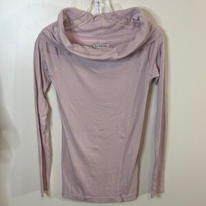 We The Free Lavender Long Sleeve Top